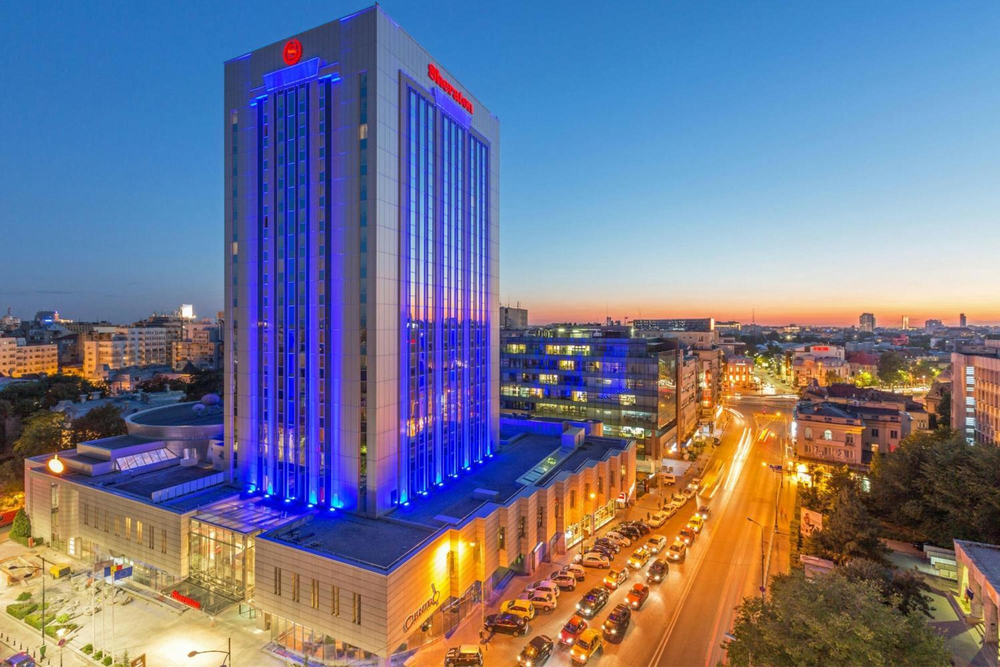 Sheraton Bucharest Hotel Kültér fotó Hilton Prague